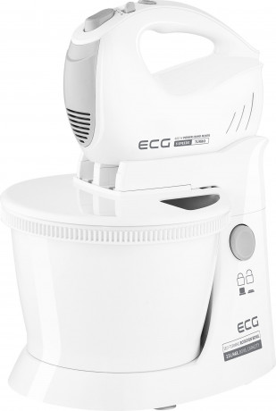 ECG ECG Handmixer RSM 4052, 400 W, Handmixer mit Drehschussel, Stander mit motorgetriebener Drehschale  Ручной миксер ЭКГ RSM 4052, 400 Вт, ручной миксер с вращающейся чашей, подставка с вращающейся чашей с электроприводом