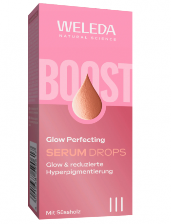 WELEDA Glow Perfecting Serum Drops Сыворотка-капли, сияние и ровный тон кожи, с экстрактом корня солодки, 30мл