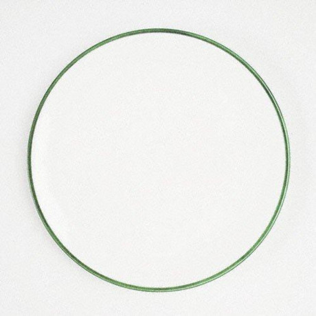 Gmundner Keramik Gmundner Keramik Gruner Rand Speiseteller Cup 28 cm Обеденная чашка Gmundner Ceramics с зеленым ободком, 28 см