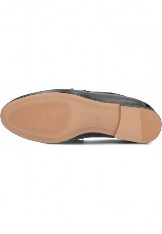 Tommy Hilfiger CHAIN LOAFER MAAT Slip-ons zwart ЛОФЕРЫ С ЦЕПЬЮ MAAT Слипоны хотя