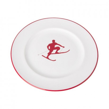 Gmundner Keramik Gmundner Keramik Toni Rubinrot Dessertteller Gourmet 22 cm Gmundner керамическая тарелка для гурманов Toni рубиново-красная 22 см