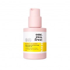 one.two.free! Daily Sun Protection Fluid SPF 50  Солнцезащитный флюид для ежедневного использования SPF 50