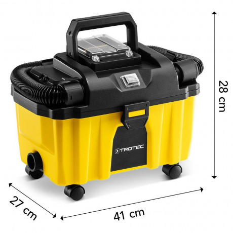 TROTEC TROTEC Nass-Trocken-Akkusauger VC 15-20V, 130,00 W, beutellos, Nass-/Trockenreinigung Беспроводной пылесос TROTEC для влажной и сухой уборки VC 15-20В, 130.00 Вт, без мешка, влажная/сухая уборка