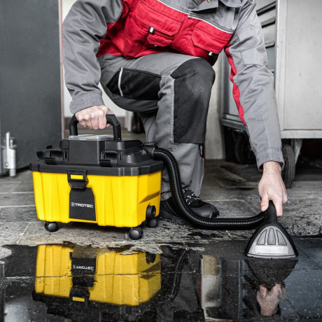 TROTEC TROTEC Nass-Trocken-Akkusauger VC 15-20V, 130,00 W, beutellos, Nass-/Trockenreinigung Беспроводной пылесос TROTEC для влажной и сухой уборки VC 15-20В, 130.00 Вт, без мешка, влажная/сухая уборка