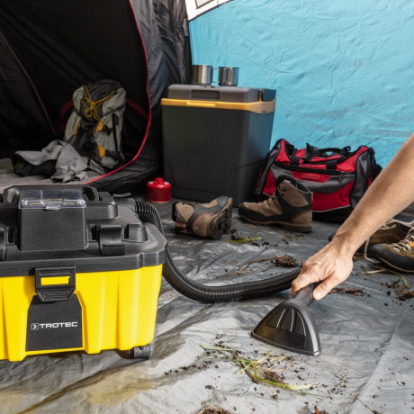 TROTEC TROTEC Nass-Trocken-Akkusauger VC 15-20V, 130,00 W, beutellos, Nass-/Trockenreinigung Беспроводной пылесос TROTEC для влажной и сухой уборки VC 15-20В, 130.00 Вт, без мешка, влажная/сухая уборка