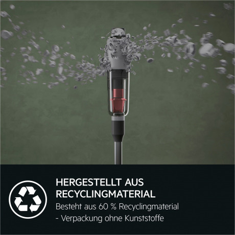 AEG AEG Akku-Handstaubsauger ANIMAL 7000 (AP71AB14UG), beutellos, extrem leicht 2,2 kg, 60 % Recyclingmaterial, bis zu 50 Min. Laufzeit  Беспроводной ручной пылесос AEG ANIMAL 7000 (AP71AB14UG), без мешка, очень легкий, 2,2 кг, на 60 % переработанный мате