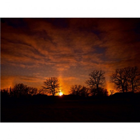 CALVENDO Puzzle CALVENDO Puzzle Sun dogs Пазл CALVENDO Пазл Солнечные псы