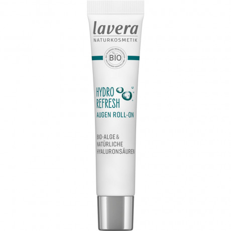 LAVERA Hydro Refresh Augen Roll-On, 15 ml, Лавера Роликовый крем для кожи вокруг глаз для интенсивного увлажнения и свежести, гиалуроновая кислота, 15 мл