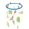 bieco 3D Mobile Froggy Frosch aus robustem Holz fur Wickeltisch Kinderbett Wiege 20 cm Mobiles 3D Mobile Froggy из прочного дерева для пеленального столика-люльки 20 см