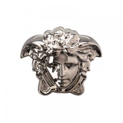 Rosenthal meets Versace Rosenthal Versace Medusa Grande Vase silver h: 15 cm Ваза Rosenthal Versace Medusa Grande, серебро, высота: 15 см