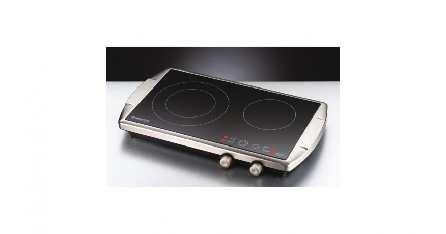 Rommelsbacher Rommelsbacher Doppelkochplatte CT 3400/E edelstahl/schwarz edelstahl/schwarz Двойная конфорка Rommelsbacher CT 3400/E нержавеющая сталь/черный