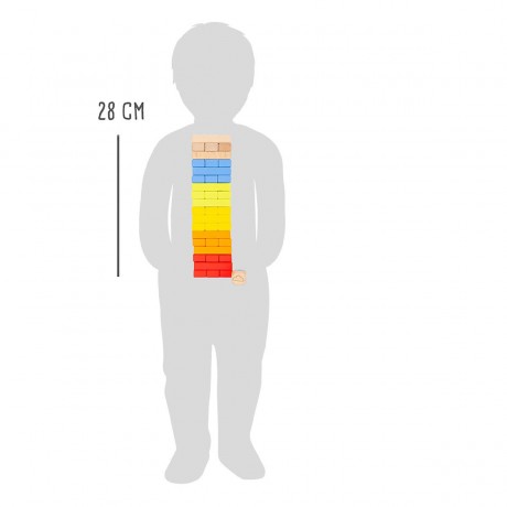 Small Foot Wackelturm Regenbogen качающаяся башня радуга