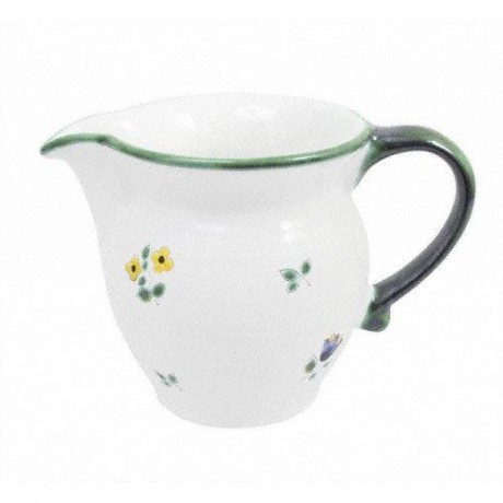 Gmundner Keramik Gmundner Keramik Streublumen Milchgiesser glatt 0,3 l - Hohe ca. 9,5 cm Gmundner Ceramics Scattered Flowers Milk Pourer Smooth 0,3 л - высота около 9,5 см