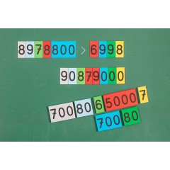 Wissner aktiv lernen Stellenwertkarten magnetisch (70 Stuck) Магнитные карты номинала (70 шт.)