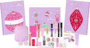essence The Holiday Tree Adventskalender 2026, essence бьюти-адвент-календарь The Holiday Tree 2026 с макияжем, уходом и аксессуарами, 24 веганских сюрприза