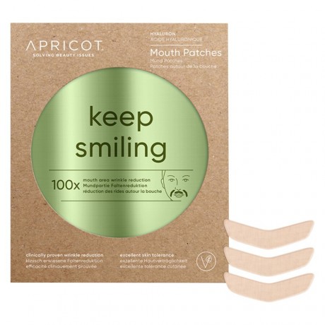 Apricot Face Mund Patches - keep smiling Mouth Patches with Hyaluron 100stk Патчи для рта с гиалуроновой кислотой