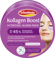 Schaebens Kollagen Boost Hydrogel Augen-Pads 60 St., Гидрогелевые патчи для области глаз с коллагеном, 60 шт.