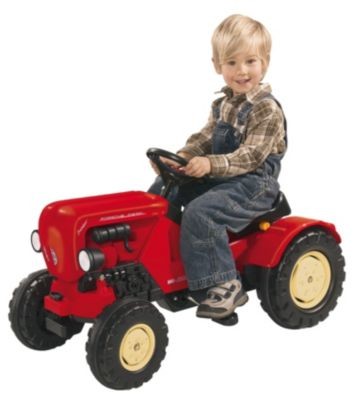 BIG Porsche Diesel Junior Trettraktor Педальный трактор Porsche Diesel Junior