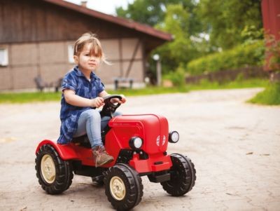 BIG Porsche Diesel Junior Trettraktor Педальный трактор Porsche Diesel Junior