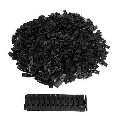 LEGO LEGO Kettenglieder gross Schwarz - Raupe, Bagger, Link, Tread, Technik - 57518 - 50x Звенья цепи LEGO, большие черные — гусеница, экскаватор, звено, гусеница, технология — 57518 — 50x