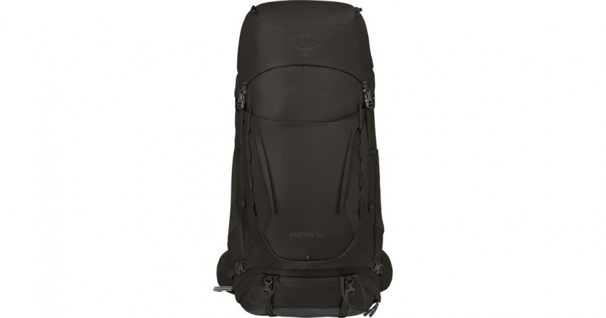 Osprey Osprey Kestrel 58 , Rucksack schwarz, 56 Liter / Grosse S/M schwarz Osprey Kestrel 58, рюкзак черный, 56 литров / размер S/M