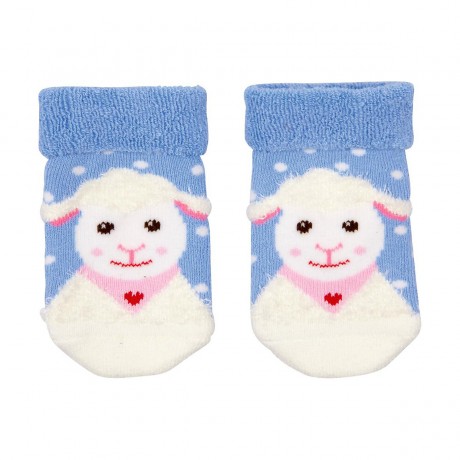 Die Spiegelburg Geschenkset Lammchen (SockenArmrassel) Подарочный набор «Ягнята» (погремушка для носка)