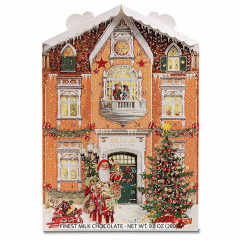 Heilemann Confiserie Adventskalender 2026 mit Dach, Шоколадный адвент-календарь 2026 Heilemann Confiserie с крышей, 24 фигурки, 280 г