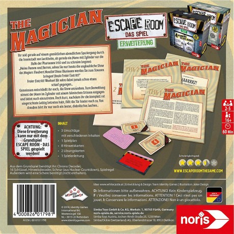 Noris Erweiterung Escape Room Magician Расширение «Побег из комнаты Волшебник»
