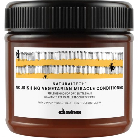 Davines (Давинес) Naturaltech Nourishing Vegetarian Miracle Conditioner Увлажняющий кондиционер для волос, 1000 мл