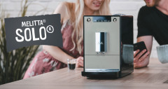 Melitta Melitta Kaffeevollautomat Caffeo Solo Kaffeevollautomat mit Vorbruhfunktion, 15 Bar LED-Display, Kaffeeautomat Cafemaschine Kaffeemaschine mi Mahlwerk Vollautomat Cafe  Полностью автоматическая кофемашина Melitta Caffeo Solo, полностью автоматичес