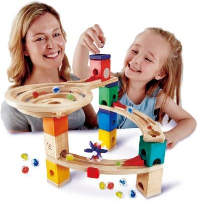 HAPE Quadrilla Kugelbahn Endspurt Мраморный забег Quadrilla
