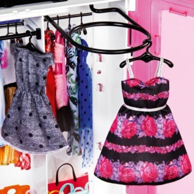 Mattel Barbie Fashionistas Kleiderschrank mit Puppe Шкаф модницы Барби с куклой