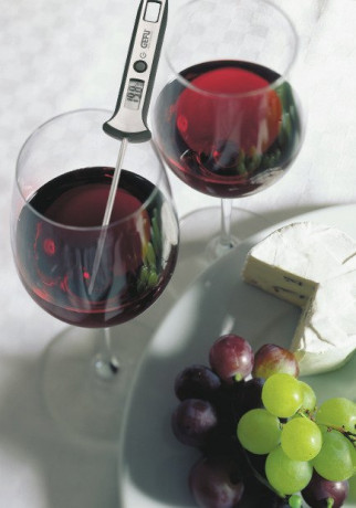 GEFU GEFU Digital-Thermometer SCALA silber Цифровой термометр GEFU SCALA