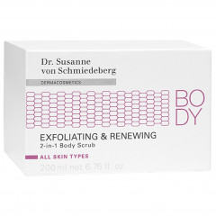 Dr. Susanne von Schmiedeberg EXFOLIATING &amp; RENEWING 2-in-1 Body Scrub  ОТШЕЛУШИВАЮЩИЙ И ОБНОВЛЯЮЩИЙ Скраб для тела 2-в-1