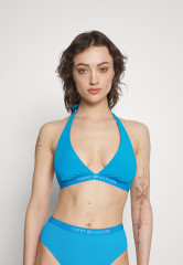 Tommy Hilfiger HALTER TRIANGLE  Bikini top shocking blue HALTER TRIANGLE лиф бикини шокирующий синий