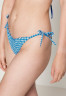 Tommy Hilfiger STRING SIDE TIE CHEEKY  Bikini bottoms island blue/white STRING SIDE TIE CHEEKY Плавки бикини остров синий/белый