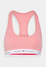 Tommy Hilfiger UNLINED BRALETTE Sports bra pink БРАЛЕТТ БЕЗ ПОДКЛАДКИ Спортивный бюстгальтер розовый