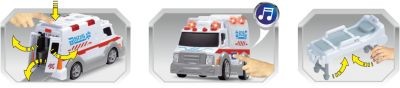 Dickie Toys Ambulanz скорая помощь