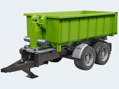 Bruder Hakenlift Anhanger 50cm fur Traktoren Прицеп с крюковым подъемником 50см для тракторов