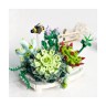 Vicabo Bonsai Sukkulenten Bausteine Konstruktionsspielzeug fur Kinder Бонсай суккуленты строительные блоки строительные игрушки для детей