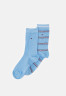 Tommy Hilfiger WOMEN SOCK COASTAL STRIPE TENCEL 2 PACK Socks light blue/multicolor ЖЕНСКИЕ НОСКИ COASTAL STRIPE TENCEL 2 PACK Носки голубой/многоцветный
