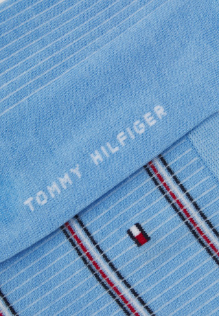 Tommy Hilfiger WOMEN SOCK COASTAL STRIPE TENCEL 2 PACK Socks light blue/multicolor ЖЕНСКИЕ НОСКИ COASTAL STRIPE TENCEL 2 PACK Носки голубой/многоцветный