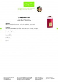 Krauterhaus Sanct Bernhardt Fruit tea paradise mixture, 250 г