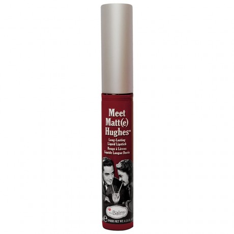 theBalm Meet Matt(e) Hughes - Long-Lasting Liquid Lipstick Lippenstift Губная помада Lippenstift, 7,40 мл