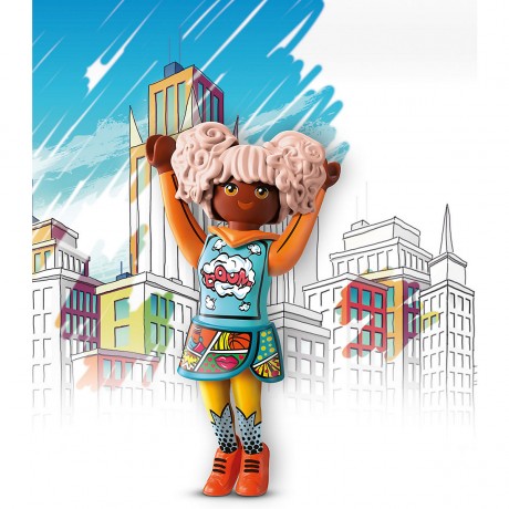 PLAYMOBIL PLAYMOBIL 70476 Edwina Comic World PLAYMOBIL 70476 Мир комиксов Эдвины