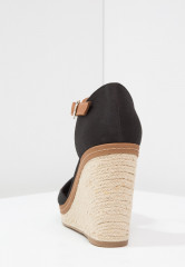 Tommy Hilfiger ICONIC ELENA SANDAL High heeled sandals black ICONIC ELENA SANDAL Босоножки на высоком каблуке черный