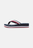 Tommy Hilfiger ESSENTIAL CORP MID  T-bar sandals dark blue ESSENTIAL CORP MID Сандалии с Т-образной перемычкой темно-синий