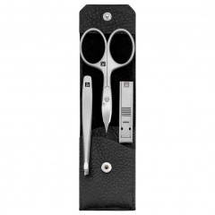 ZWILLING  Taschen-Etui, Rindleder, schwarz, 3-tlg.  Карманный чехол, воловья кожа, черный, 3 шт.