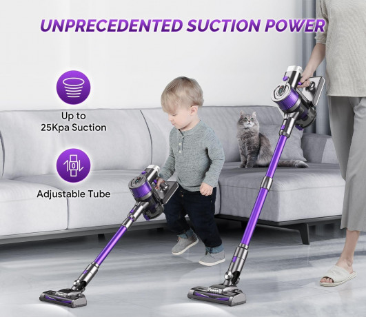 OLAYMEY OLAYMEY Akku-Hand-und Stielstaubsauger, 300,00 W, Beutellos, 25000PA 300W Staubsauger Kabellos Bis zu 50 Min, 6 in 1 Ultraleiser  Беспроводной учной и стержневой пылесос OLAYMEY, 300,00 Вт, без мешка, 25000 Па, беспроводной пылесос 300 Вт, до 50 м