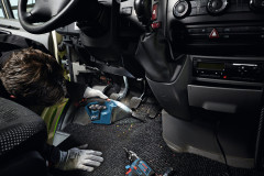 Bosch Professional Bosch Professional Akku-Handstaubsauger GAS 12V, 27 W, beutellos, 12 V, ohne Akku und Ladegerat  Беспроводной ручной пылесос Bosch Professional GAS 12 В, 27 Вт, без мешка, 12 В, без аккумулятора и зарядного устройства